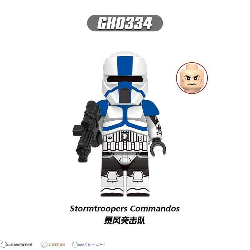 G0144 Star Wars 501st Legion Minifigs