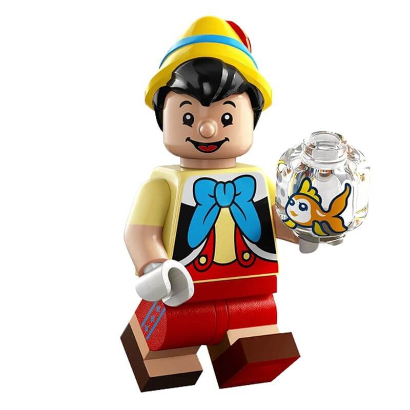 KM66057-KM66064 Pinocchio Mulan Minifigs
