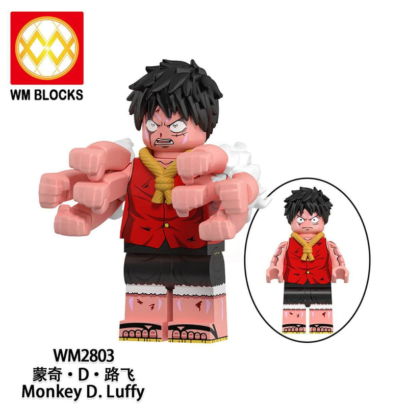 WM6194 One Piece Monkey Luffy Minifigs