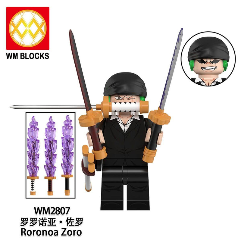 WM6194 One Piece Monkey Luffy Minifigs