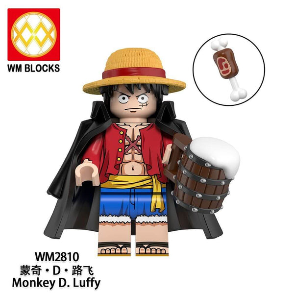 WM6195 One Piece Jinbe Minifigs
