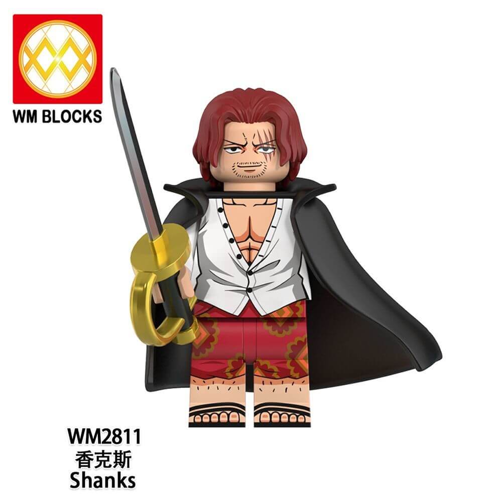 WM6195 One Piece Jinbe Minifigs – INGBRICKS
