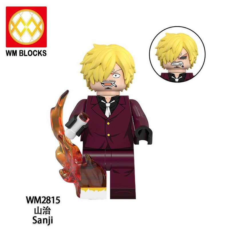 WM6195 One Piece Jinbe Minifigs