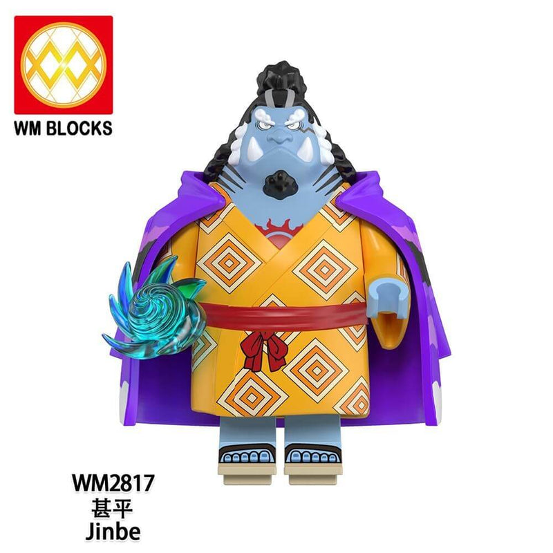 WM6195 One Piece Jinbe Minifigs