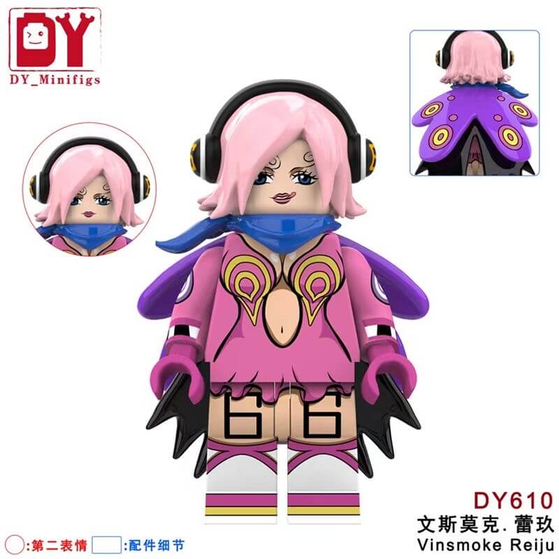 DY607-633 One Piece Boa Hancock Carrot Minifigs
