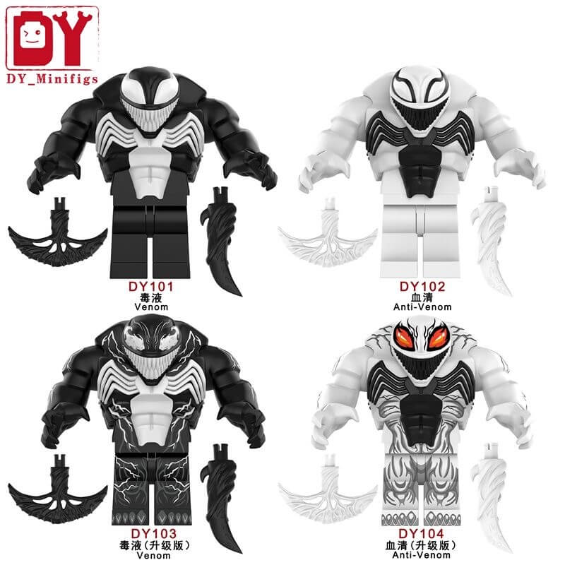 DY101-104 Marvel Venom minifigs