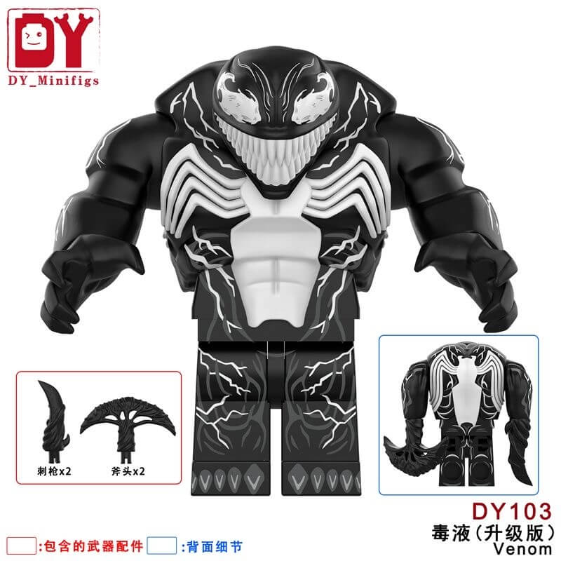 DY101-104 Marvel Venom minifigs
