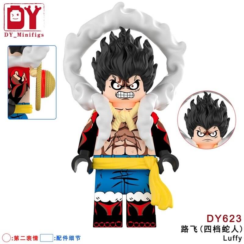 DY605-634 One Piece Luffy Chopper Minifigs