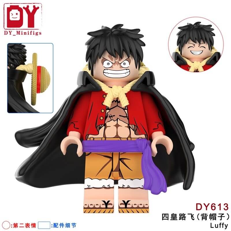 DY605-634 One Piece Luffy Chopper Minifigs