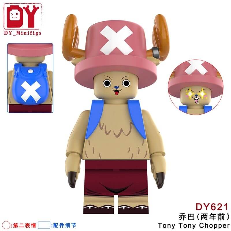 DY605-634 One Piece Luffy Chopper Minifigs