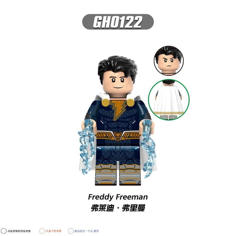 G0116 DC Super Hero Shazam Freddy Freeman Minifigs