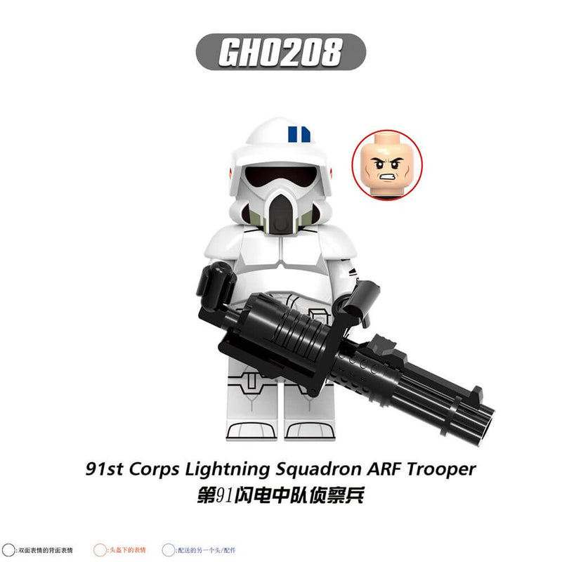 G0127 Star Wars 501st ARF Trooper Boomer minifigs