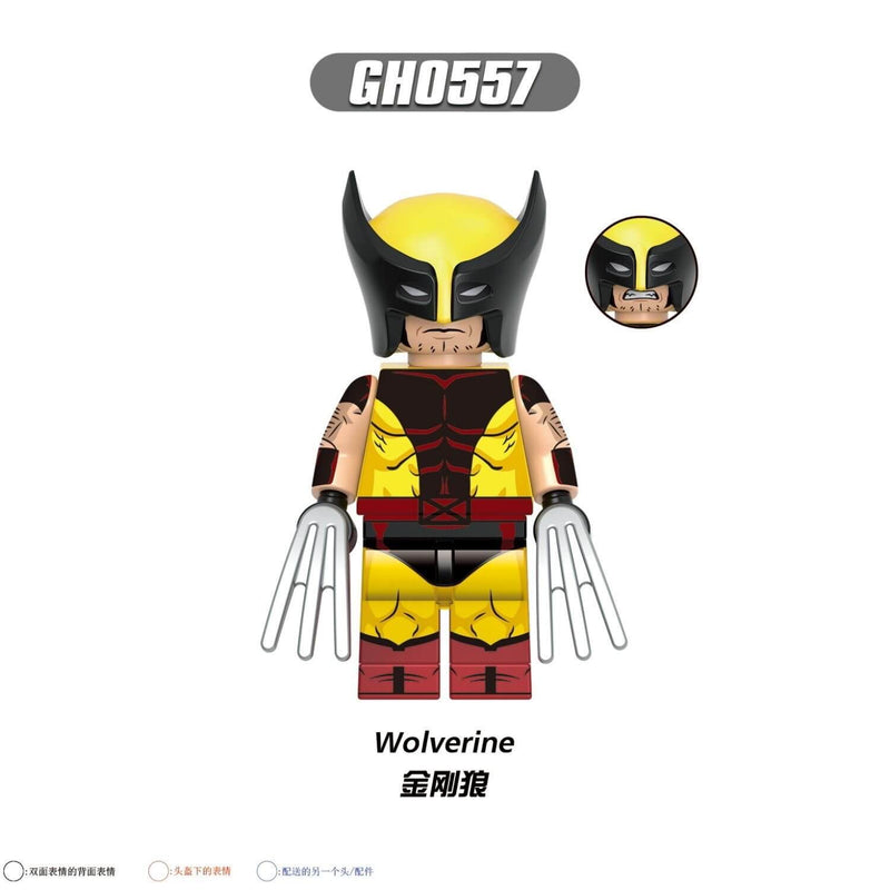 G0170 X-Men '97 Wolverine electric lock storm minifigs