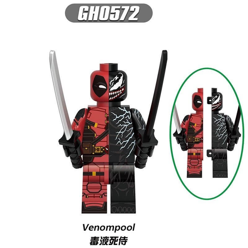 G0172 Deadpool & Wolverine Minifigs Venompool