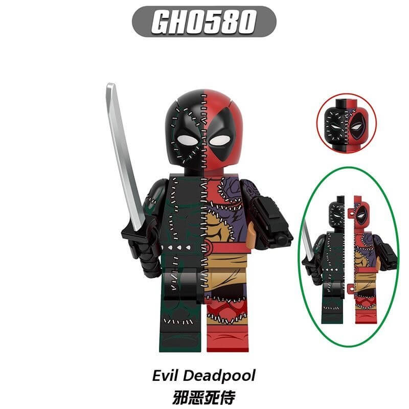 G0173 Deadpool & Wolverine Minifigs – INGBRICKS