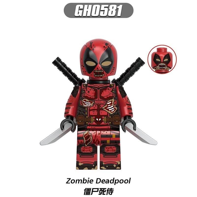 G0173 Deadpool & Wolverine Minifigs – INGBRICKS