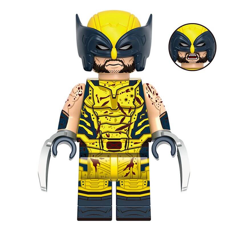 G0176  Wolverine Deadpool Wolverine minifigs