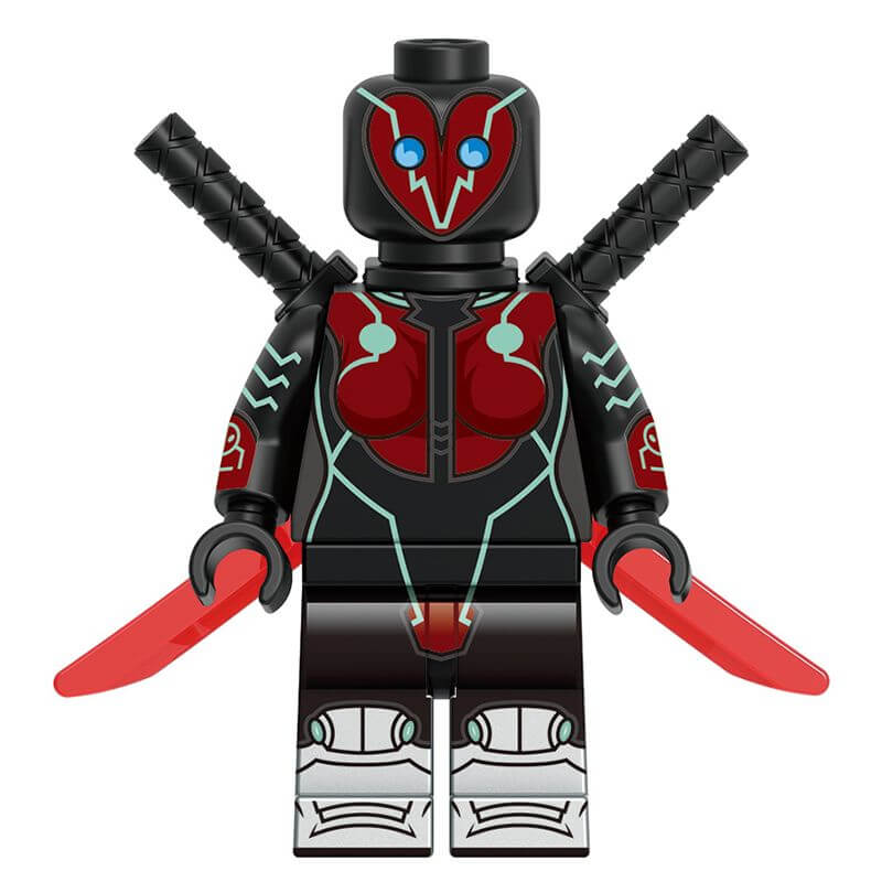 G0176  Wolverine Deadpool Wolverine minifigs