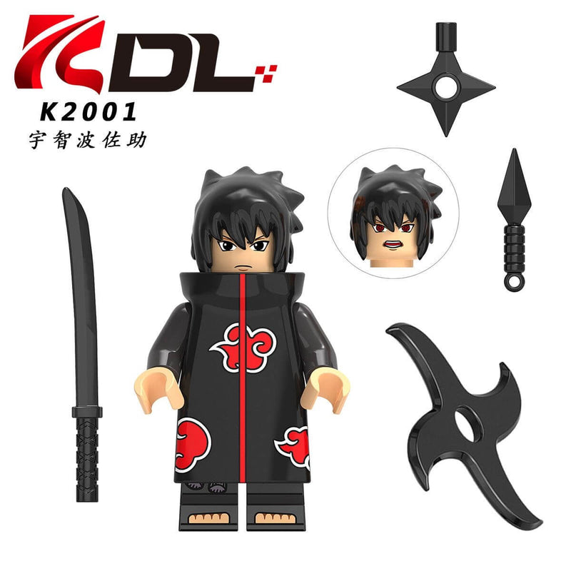 KDL801 Naruto Sasuke Uchiha Hidan Minifigs