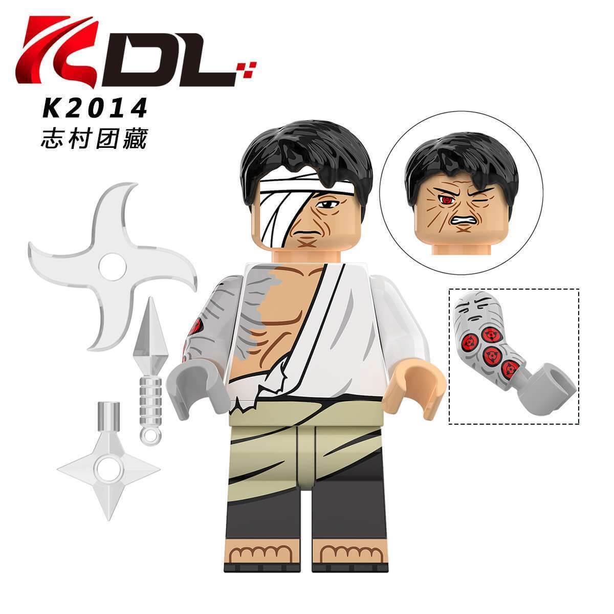 KDL802 Naruto Sasuke Uchiha Minifigs