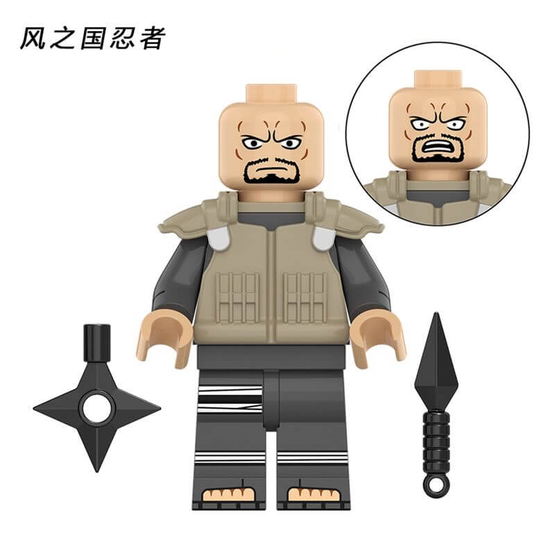 KDL804 Naruto Uchiha Shisui Inuzuka Kiba Minifigs