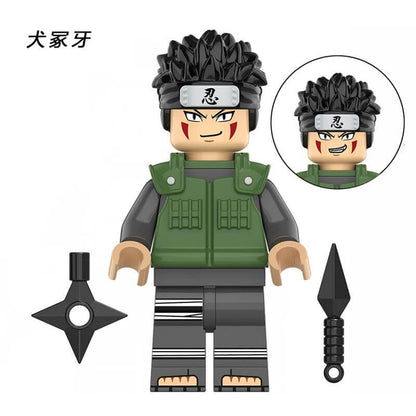 KDL804 Naruto Uchiha Shisui Inuzuka Kiba Minifigs