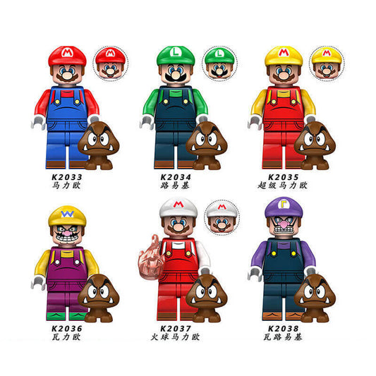 KDL805 Super Mario Minifigures