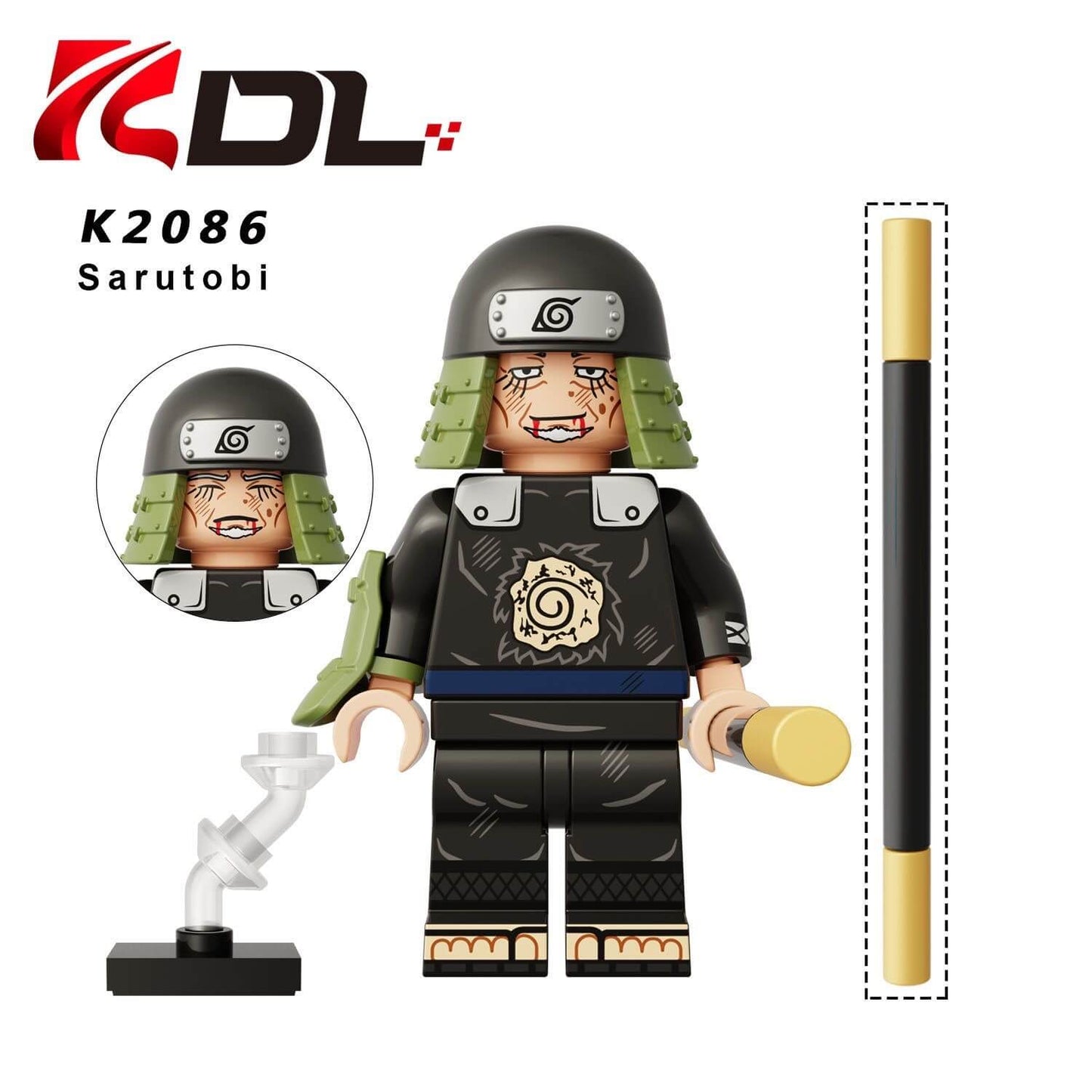 KDL812 Naruto Sarutobi Hiruzen Yamanaka Ino Minifigs