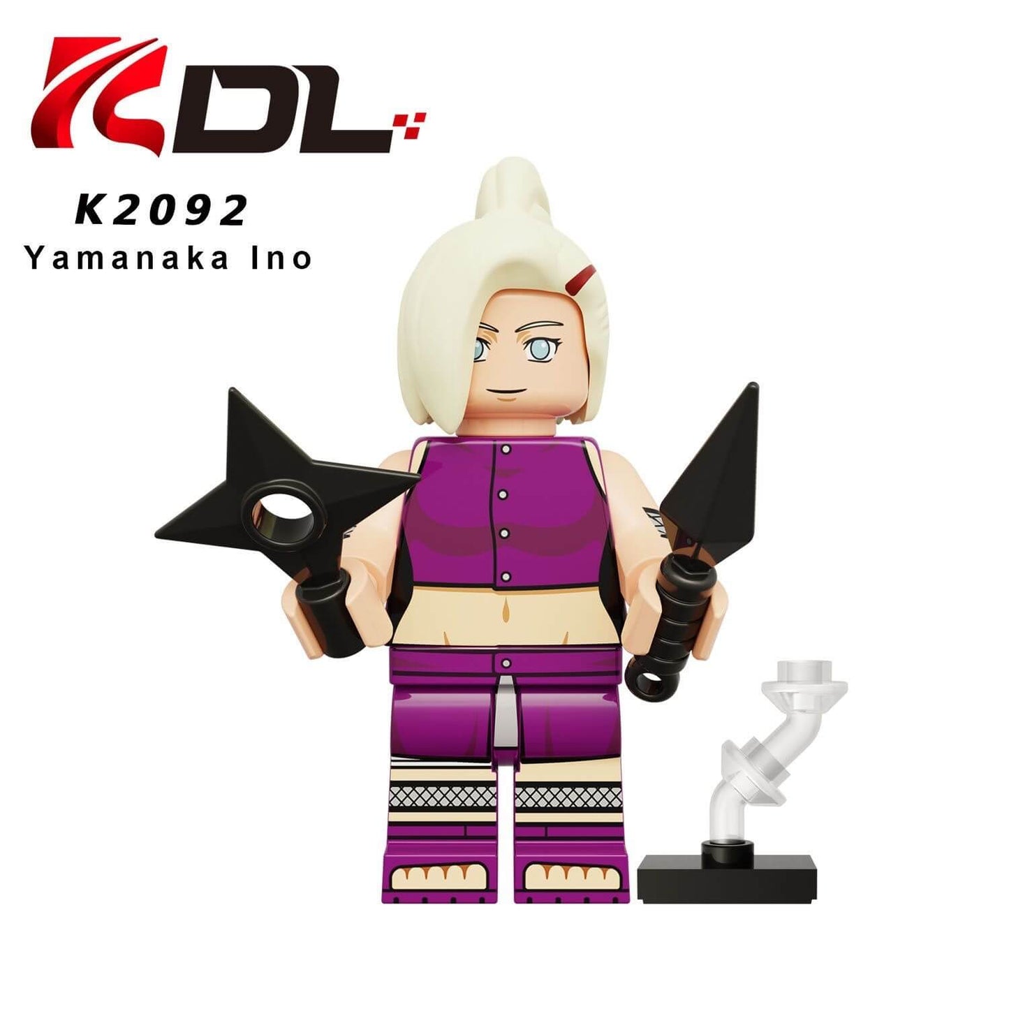 KDL812 Naruto Sarutobi Hiruzen Yamanaka Ino Minifigs