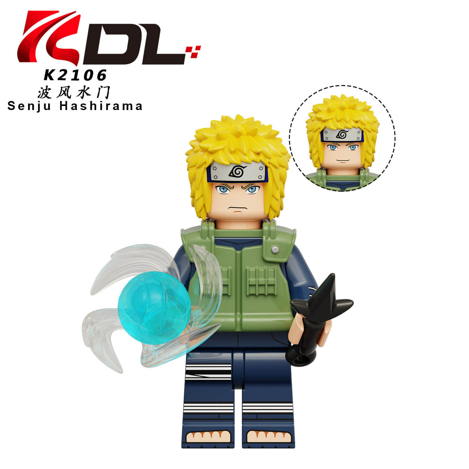 KDL814 Naruto Sarutobi Hiruzen Namikaze Minato Minifigs – INGBRICKS