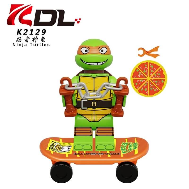 KDL817 Teenage Mutant Ninja Turtles Minifigs