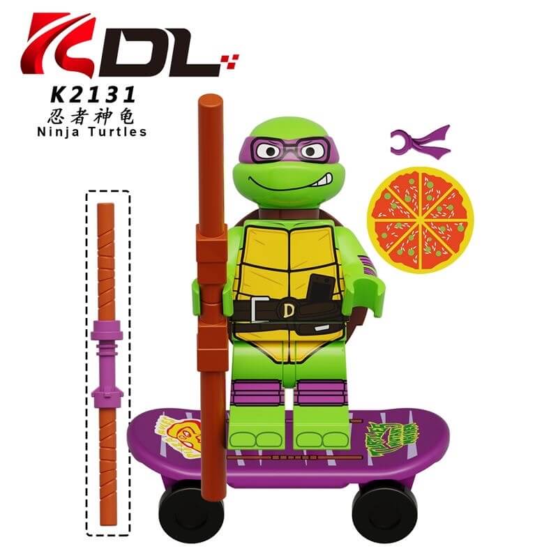 KDL817 Teenage Mutant Ninja Turtles Minifigs