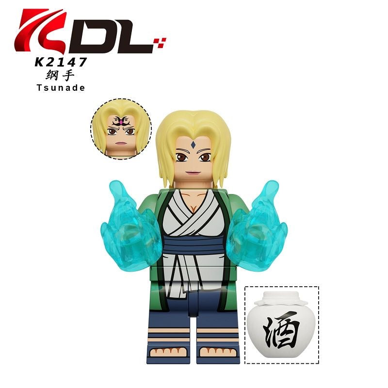 KDL819 Naruto Uchiha Obito Tsunade Minifigs