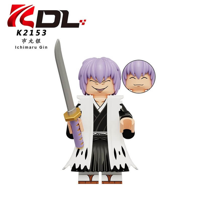 KDL820 BLEACH Minifigs Kurasaki ichigo abarai renji – INGBRICKS