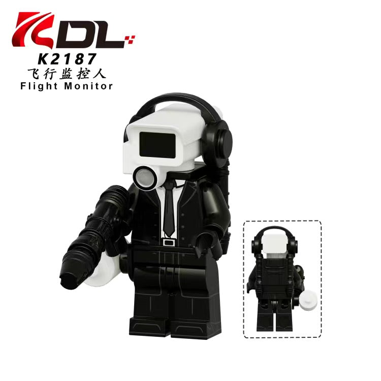 KDL826 Skibidi Toilet Titan TV Man Lightning Tolit Man