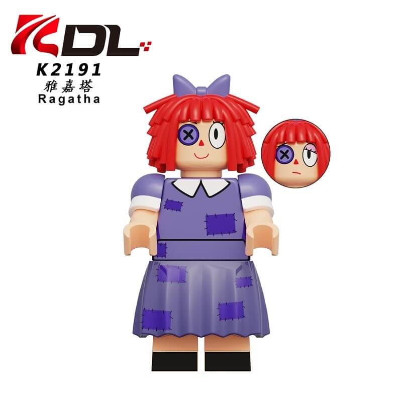 KDL827 Magic Numbers Circus Pamni Minifigs