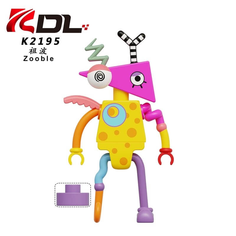KDL827 Magic Numbers Circus Pamni Minifigs