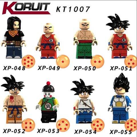 KT1007  Dragon Ball SonGoku minifigs