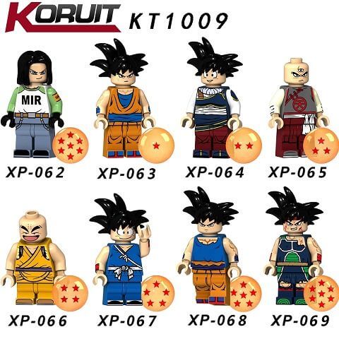 KT1009 Dragon Ball Krillin minifigs