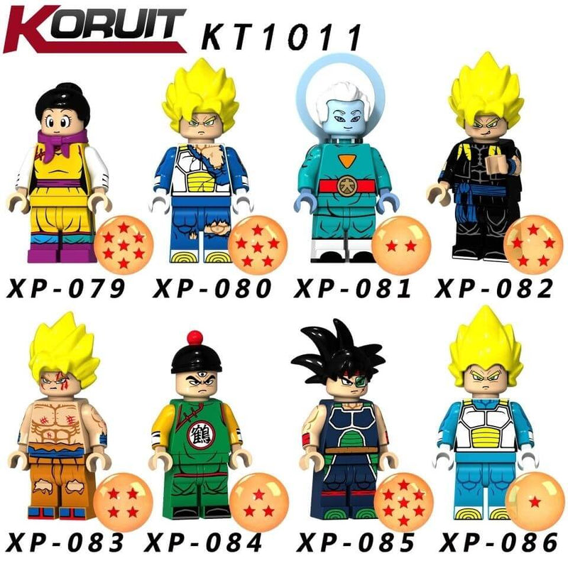 KT1011  Dragon Ball SonGuKu minifigs