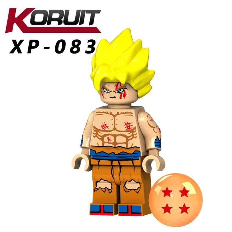 KT1011  Dragon Ball SonGuKu minifigs