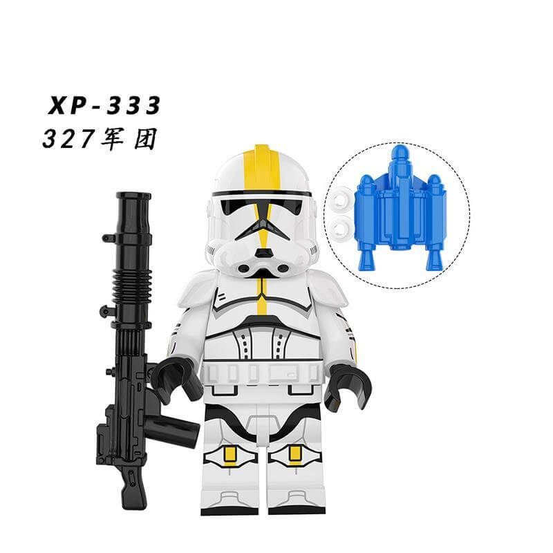 KT1043  Star Wars 327th Legion Minifigs