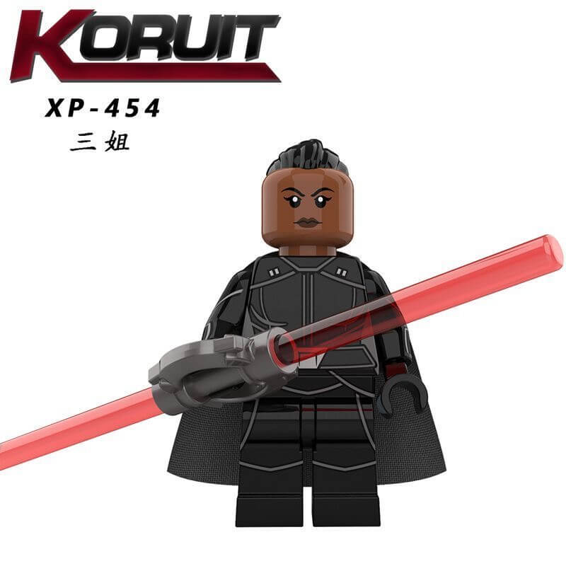 KT1059 Star Wars Minifigs Black Knight Darth Maul Obi-Wan Minifigs