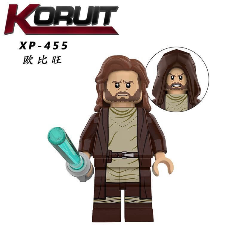 KT1059 Star Wars Minifigs Black Knight Darth Maul Obi-Wan Minifigs