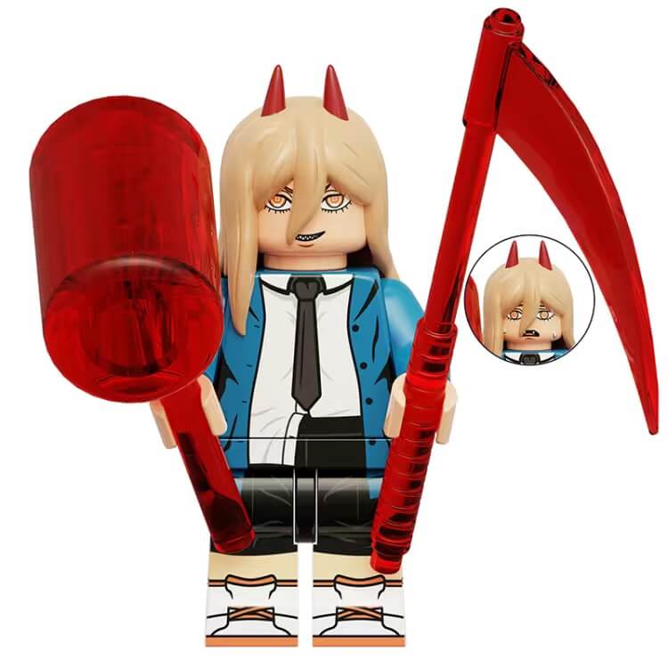 KT1067 Chainsaw Man Denji Makima Hayakawa Minifigs