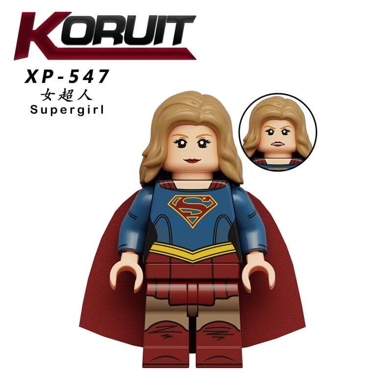 KT1071 DC Comics Super Hero Mini Figures Wonder Woman Flash Superman Minifigs