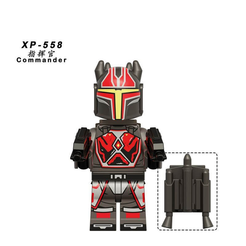 KT1074  Star Wars commander minifigs