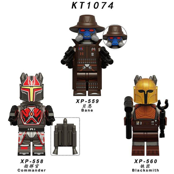 KT1074  Star Wars commander minifigs