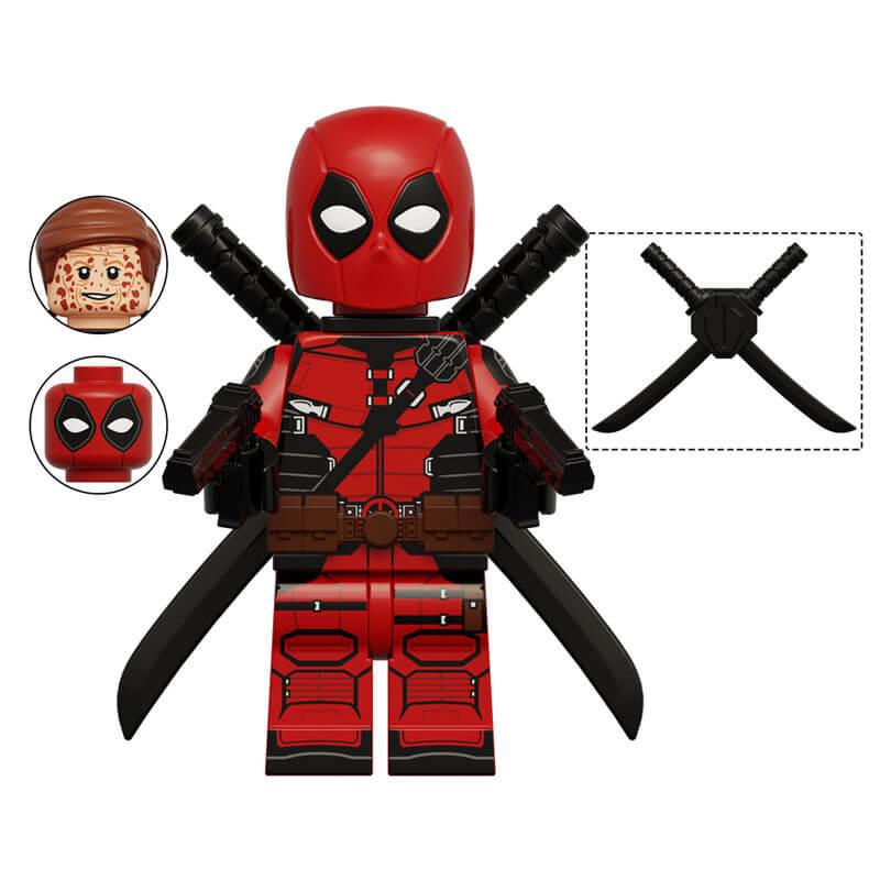 KT1076 minifigures Deadpool & Wolverine