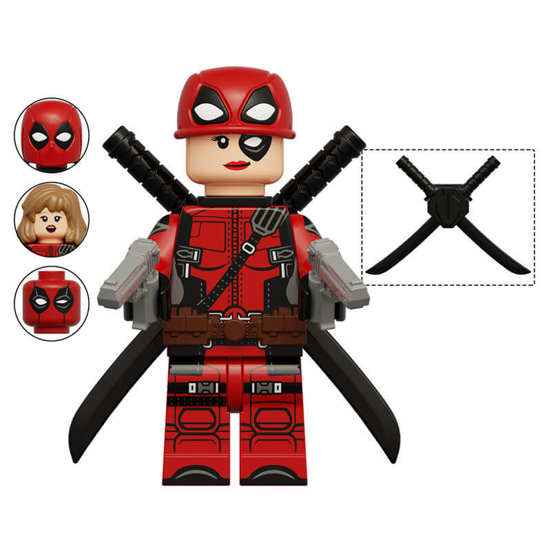 KT1076 minifigures Deadpool & Wolverine